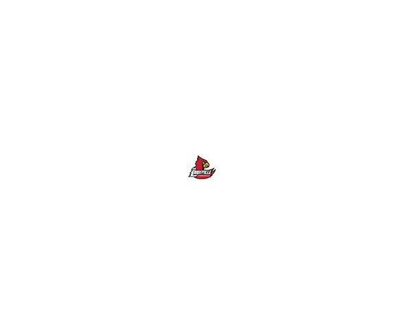 NCAA Louisville Cardinals Table Top Neon Logo Light