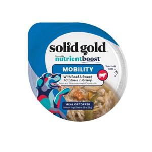 Solid Gold Mobility Sweet Potatoes and Beef Flavor Wet Dog Food - 3.5oz - 1 of 2