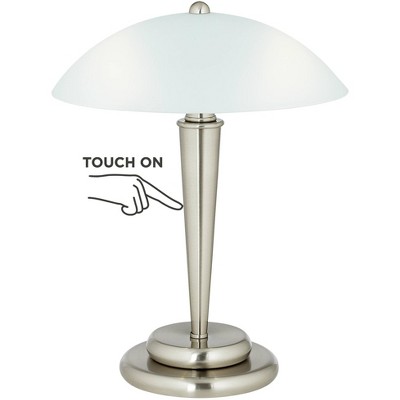 table lamp with frosted glass shade