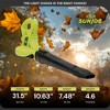 Sun Joe Blower Joe 10-Amp 215 MPH All-Purpose 2-Speed Electric Blower | SBJ601E - 3 of 4