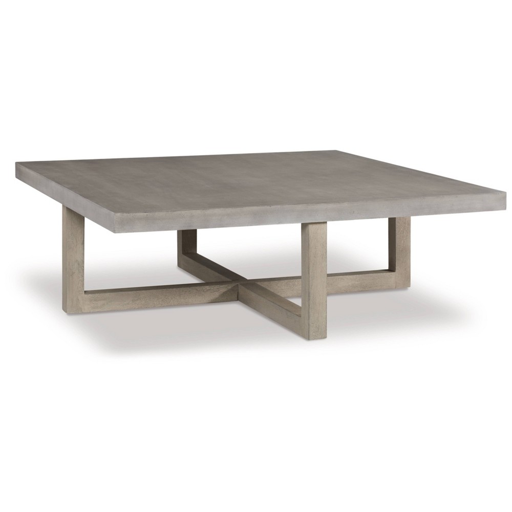 Photos - Dining Table Ashley Lockthorne Coffee Table Black/Gray - Signature Design by 