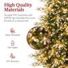 Best Choice Products Pre-Lit Artificial Flocked Aspen Noble Fir Christmas Tree w/ Branch Tips, LED Lights - 3 of 4