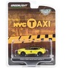 2022 Ford Mustang Mach-E Yellow with Black Top "NYC Taxi" "Hobby Exclusive" Series 1/64 Diecast Model Car by Greenlight - 3 of 3