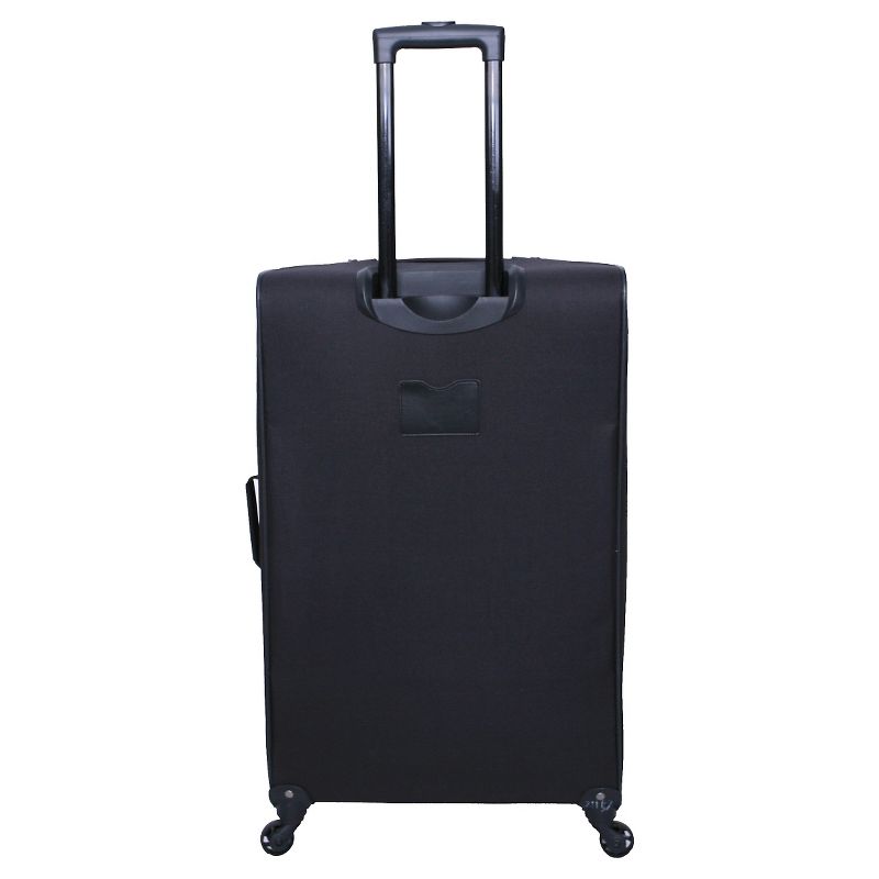 Skyline 5pc Softside Luggage Set - Black, 4 of 23