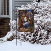 Briarwood Lane Garden Flag 12x18 For Outdoor Holy Family Christmas For Christmas Garden Flag Flags For Outside - 4 of 4