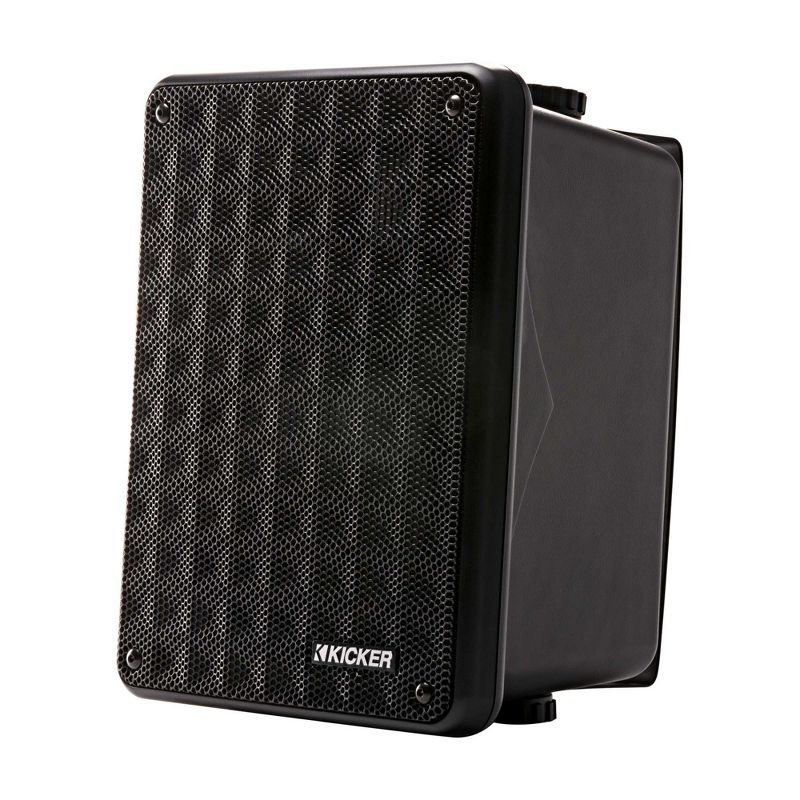 Kicker KB6 Indoor Outdoor Patio Speaker Bundle in Black 4 Speakers total, 3 of 8