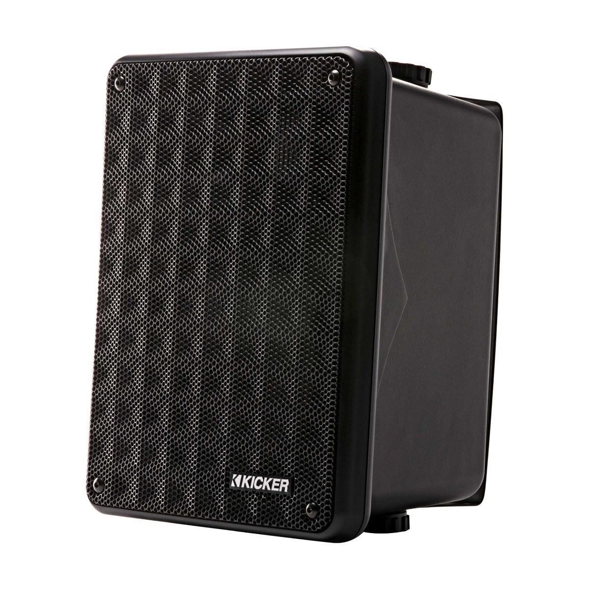 Kicker KB6 Indoor Outdoor Patio Speaker Bundle in Black 8 Speakers total - thumbnail 3