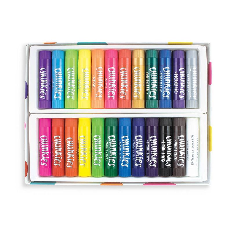 Chunkies Paint Sticks Variety Pack - Set of 24, 2 of 6
