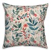 Creative Products Watercolor Christmas Botanical 18 x 18 Indoor / Outdoor Pillow - 2 of 3