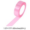Unique Bargains Ribbons for Crafts Satin Multipurpose for Gift Wedding & Hair Accessories Polyester 866.14"x0.98" 1 Pc - 3 of 4