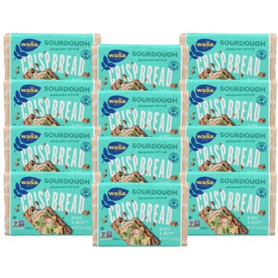 Wasa Sourdough Crispbread - Case of 12/9.7 oz