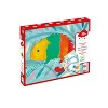 DJECO My First Painting Petit Barbouille Mess-Free Painting Set, Includes 4 Washable Paints, Ages 18+ Months - 3 of 4