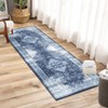 Area Rug Machine Washable Rug Non Slip Indoor Carpet Vintage Distressed Low Pile Rugs Foldable Retro Printed Rug for Bedroom Living Room Kids Room - 3 of 4