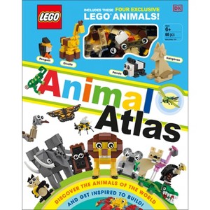 Lego Animal Atlas : Discover the Animals of the World and Get Inspired to Build! - (Hardcover) - by Rona Skene - 1 of 1