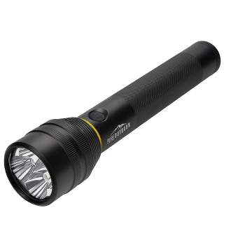 Monoprice 10-inch Tactical Aluminum LED Flashlight, 1800 Lumens, IP4, For Walking The Dog, Night Hike, Camping, Emergency - Pure Outdoor Collection