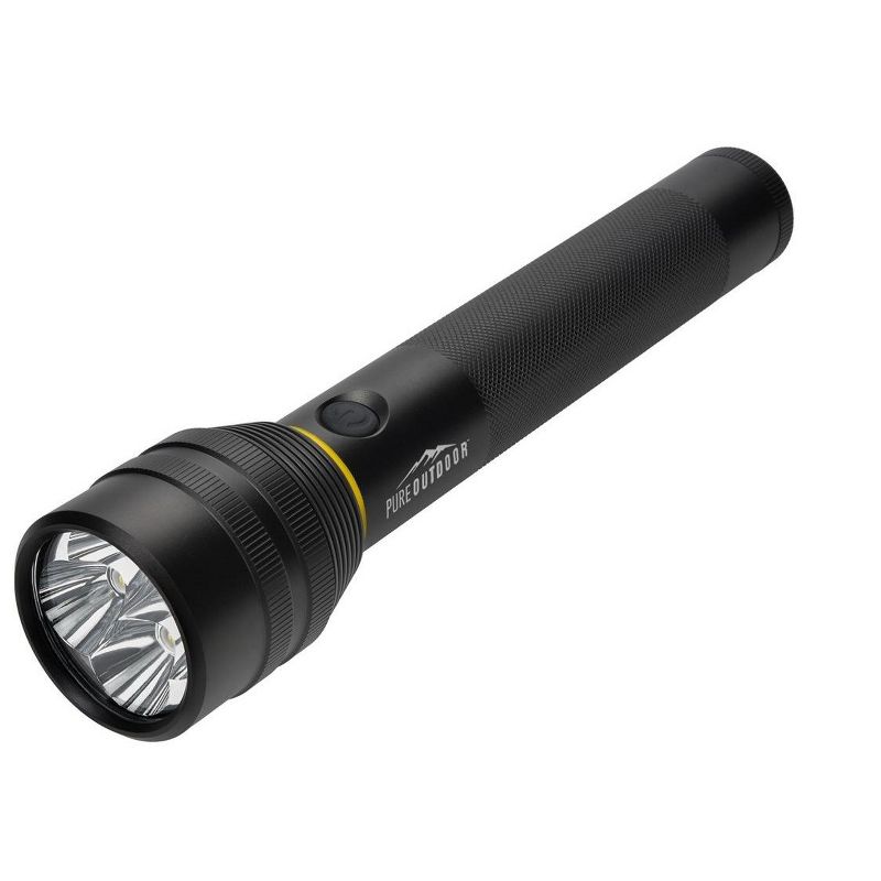 Monoprice 10-inch Tactical Aluminum LED Flashlight, 1800 Lumens, IP4, For Walking The Dog, Night Hike, Camping, Emergency - Pure Outdoor Collection, 1 of 7