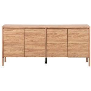 Glapelle 4 Door 2 Shelf Sideboard/Media Stand - MED9643 - Oak - Safavieh - 1 of 4