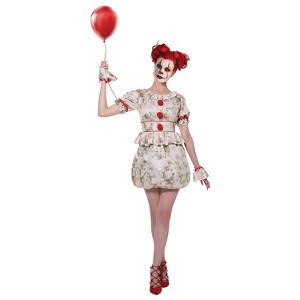 Living Fiction Womens Creepy Dancing Clown - 1 of 1