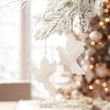 Metal Dove Bird Ornament (Set of 6) - 3 of 4