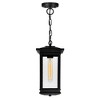 CWI Lighting,Oakwood 1 Light Outdoor Black Pendant - 2 of 4