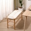 Nordlys Rope and Wood Storage Bench Exotic Boho Entry - 2 of 4
