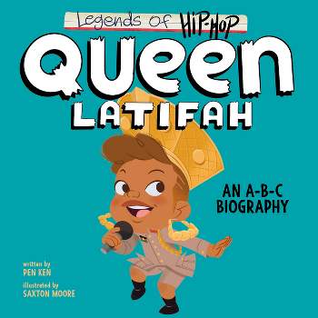 Legends of Hip-Hop: Queen Latifah - by  Pen Ken (Board Book)