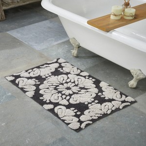 Medallion Collection 100% Cotton Tufted Bath Rug Set of 3 - Better Trends - 1 of 4
