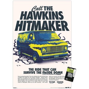 Trends International Netflix Stranger Things: Season 5 (2025) - WSQK Van Unframed Wall Poster Prints - 1 of 4