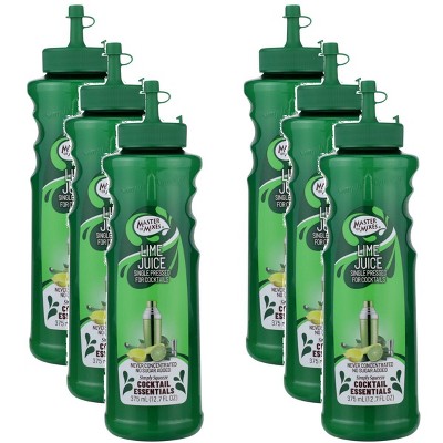 Master of Mixes Mix Lime Single-Pressed - Case of 6 - 12.7 fl oz.
