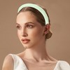 Unique Bargains Women's Elegant Retro Jacquard Thin Hairband 6.30"x5.51" 1 Pc - 2 of 3
