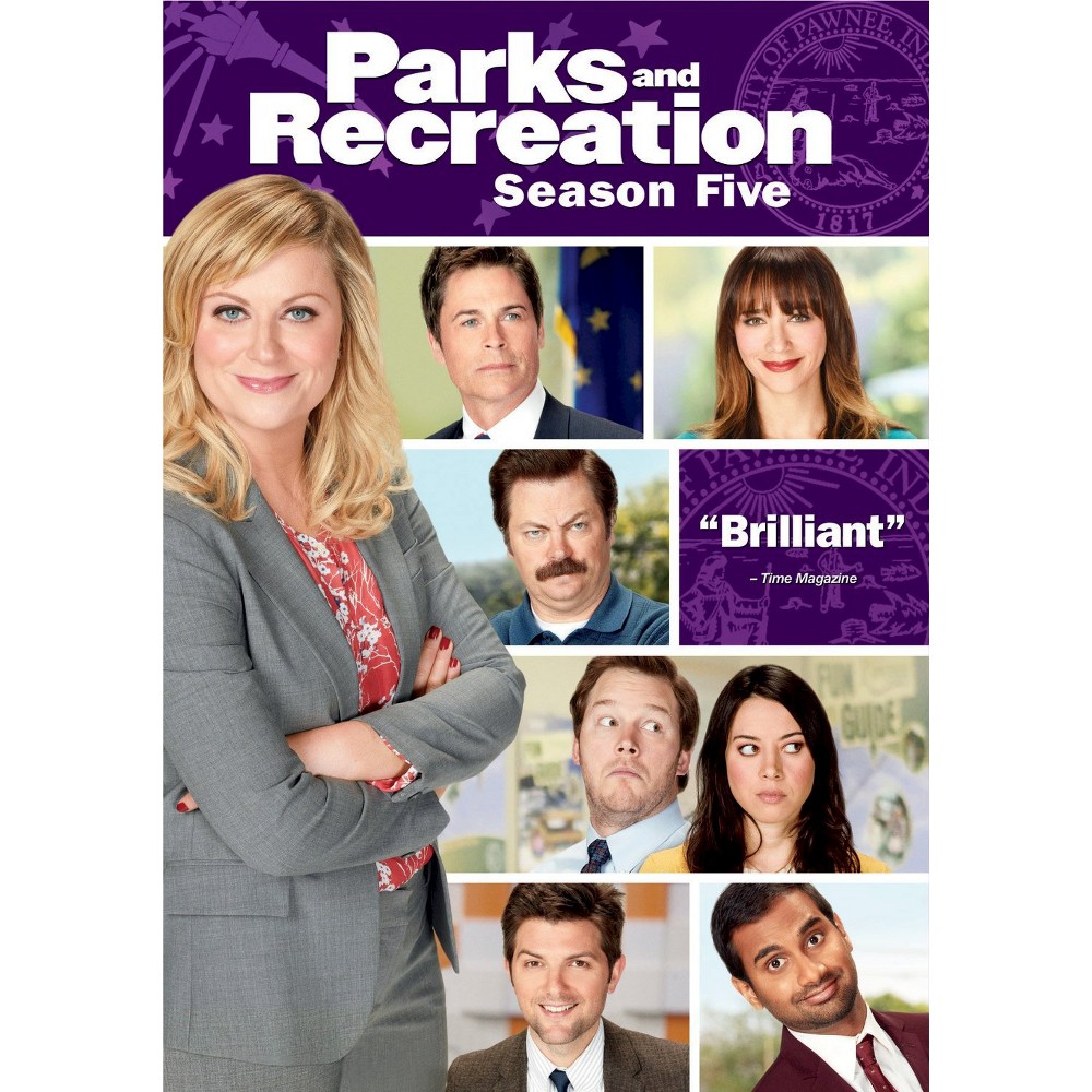 Parks and Recreation: Season Five (DVD) cover