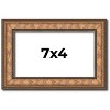 PosterPalooza | Photo Size Slim Profile Gold Picture Frame - UV Acrylic, Foam Board Backing, Hanging Hardware - 2 of 4