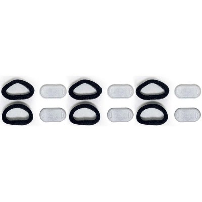 NISPIRA PLWF003 PLWF006 Stainless Steel Cat Water Fountain Activated Charcoal Water Filter Kit Replacements with Spongies For Petlibro. 6 Packs