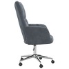 VidaXL Relaxing Chair Dark Gray Velvet - 4 of 4