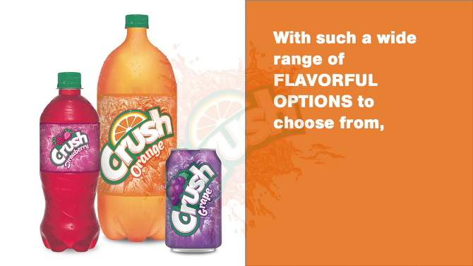 Crush Orange Soda - 20 fl oz Bottle, 2 of 3, play video