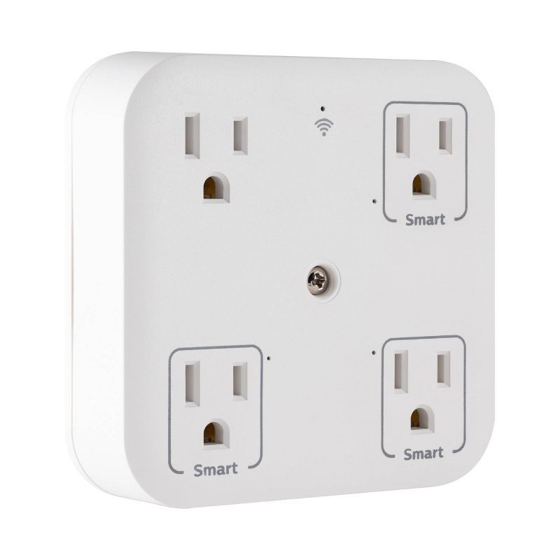 Philips Smart Plug 4-Outlet Grounded Tap &#8211; White, 4 of 11