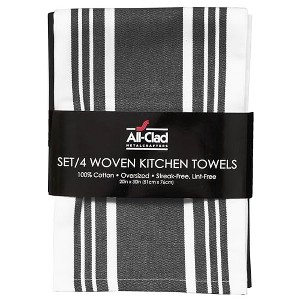 All-Clad Woven Bistro Kitchen Towels, 4-Pack - 1 of 1