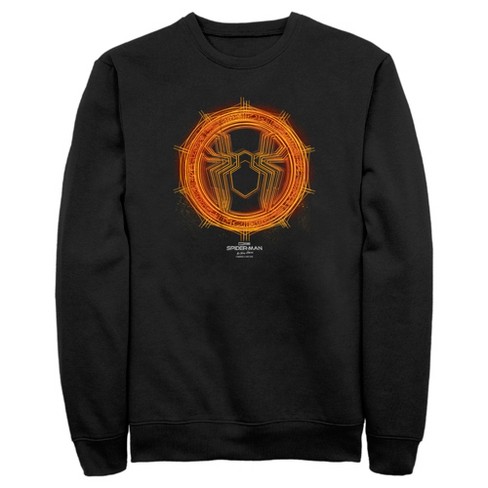 Men's Marvel Spider-man: No Way Home Gold Spider Sweatshirt : Target