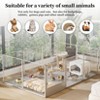 Artloge 6-10 Panels Large Heavy Duty Acrylic Dog Playpen Puppy Fence Safest Pet Enclosure Fertility Cage with Aviation Aluminum Frame & Waterproof Pad - 4 of 4