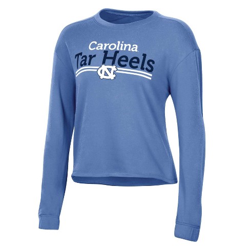 Ncaa North Carolina Tar Heels Women's Crew Neck Fleece Sweatshirt