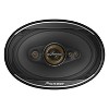 Pioneer® TS-A6991FH 6-In. x 9-In. 750-Watt-Max 5-Way Full-Range Coaxial Speakers Gold and Black, 2 Pack - 2 of 4