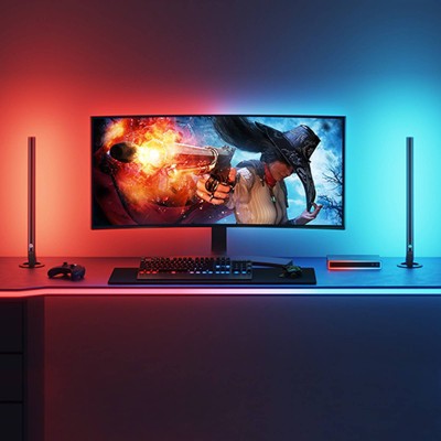 Govee Multicolor RGBIC LED Neon Rope Light for Gaming Desk