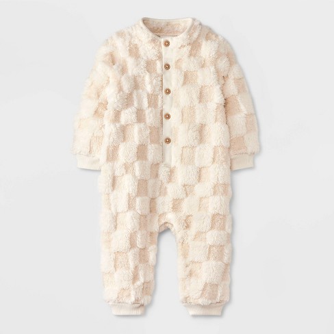 Baby Shearling Romper - Cat & Jack™ - image 1 of 4