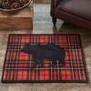 Park Designs Sportsman Plaid Indoor & Outdoor Rug - 2' x 3' - Red - 2 of 3