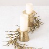 Sullivans Set of 2 Pillar Candle Holder 6.5"H & 4.5"H gold - 4 of 4