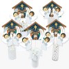 Big Dot of Happiness Holy Nativity - Manger Scene Religious Christmas Centerpiece Sticks - Table Toppers - Set of 15 - 2 of 4