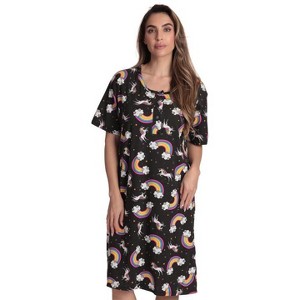 Just Love Short Sleeve Nightgown Sleep Dress for Women 4365-10717-XL - 1 of 3