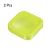 Unique Bargains Square Plastic Magnetic Sewing Pincushions for Sewing Projects 2 Pcs - 3 of 4