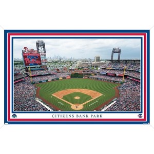 Trends International MLB Philadelphia Phillies - Citizens Bank Park 22 Framed Wall Poster Prints - 1 of 4