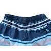 Heat Swimwear Men's Swim Trunk Short, Elastic Waist and Stretch, Blue Stripe - 2 of 3
